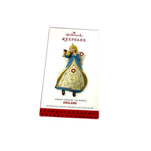 2013 Hallmark Keepsake Angels Around the World: 03 - England Christmas Ornament